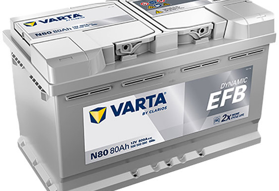 VARTA Blue Dynamic EFB 80Ah, 12V, N80