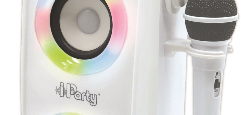 Lexibook iParty Přenosný Bluetooth reproduktor s&nbsp;mikrofonem a&nbsp;světelnými efekty