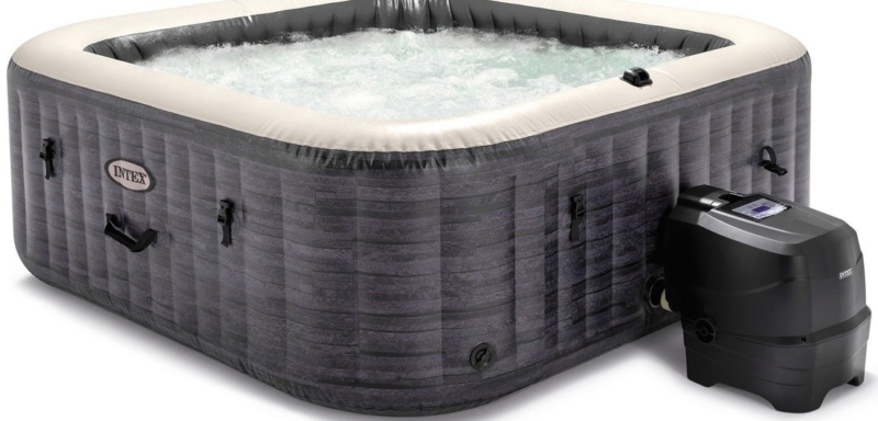INTEX Vířivka pro 6 osob Pure Spa – Bubble Greystone Deluxe Spa 6 ap